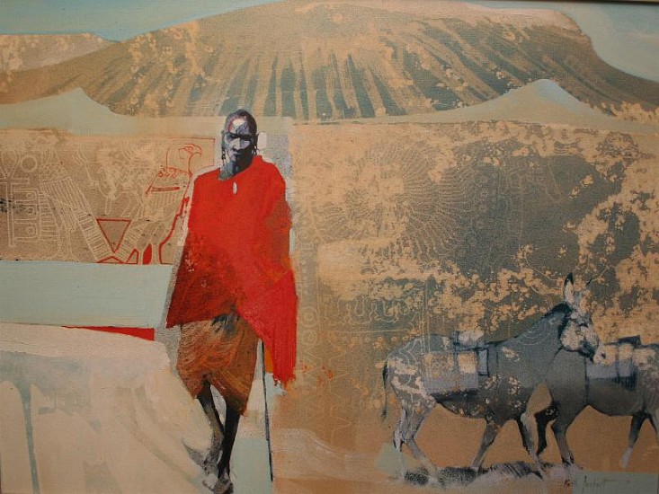 KEITH JOUBERT, VOLCANIC PLAIN
OIL ON CANVAS