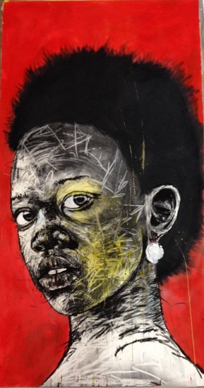 NELSON MAKAMO, PROJECTING CONFIDENCE
2015, Mixed Media on Paper