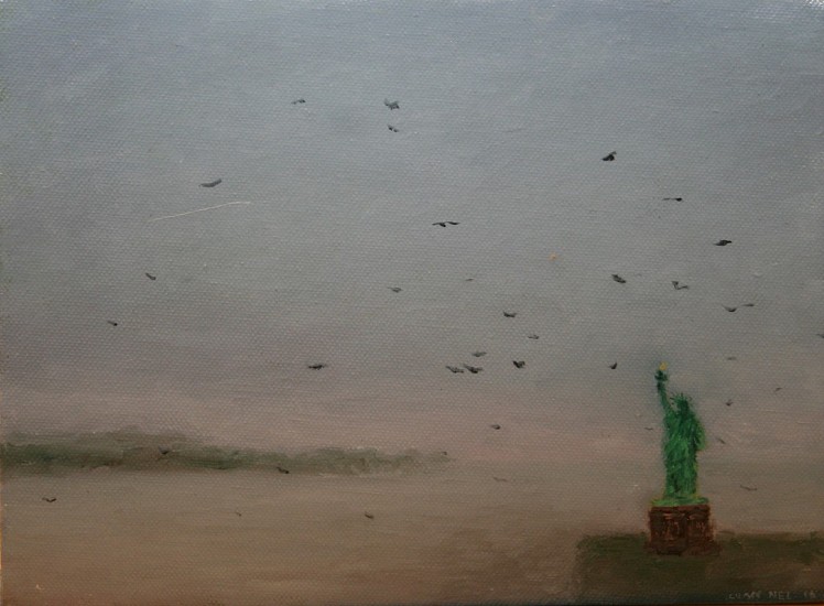LUAN NEL, THE GIFT
2013, OIL ON CANVAS