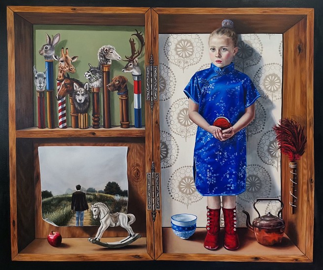 ANGELA BANKS, HIDDEN TREASURES
2019, OIL ON CANVAS