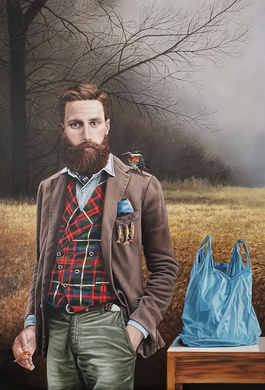 ANGELA BANKS, THE FISH FINDER
2019, OIL ON CANVAS