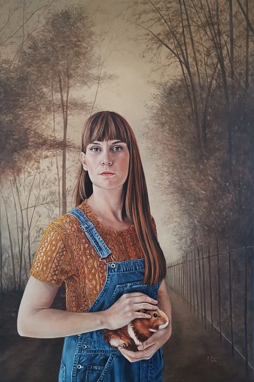 ANGELA BANKS, THE KEEPER
2019, OIL ON CANVAS