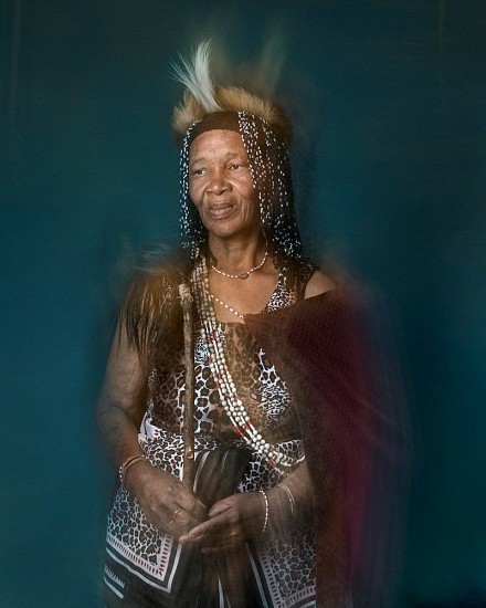 THOM PIERCE, SANGOMA- #4 JABULILE MAYABA, LOSKOP
2018, C - TYPE PRINT ON FUJI CRYSTAL ARCHIVE