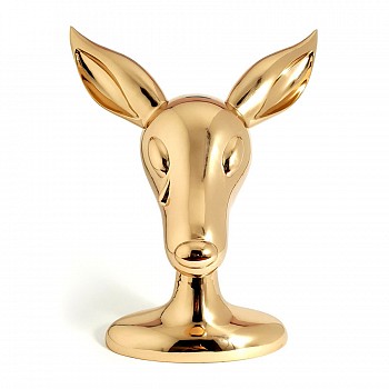 bokkie bronze sculpture front view Ferdi B Dick