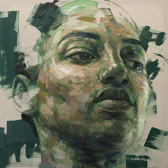 LIONEL SMIT, UNCOMPLETED FORM  #2
2020, OIL ON LINEN