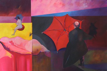 gregory kerr concerning the temptations of st anthony oil on canvas 160 x 240cm gkac