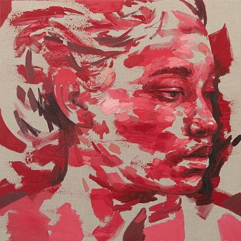 small insurgent 2020 oil on linen 80x80mc