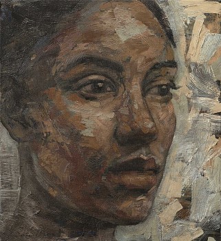 small scrape 2020 oil on linen 55x60cm