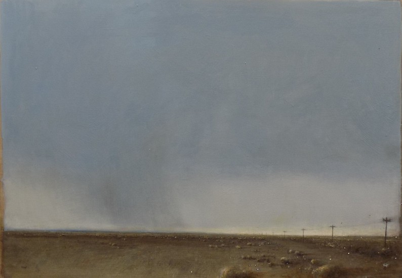 HAROLD VOIGT, KALAHARI SERIES: ISOLATED SHOWER -8/17
2020, OIL ON CANVAS