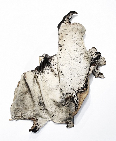 NANDIPHA MNTAMBO, THE LOVER
2020, COW HIDE WITH RESIN
