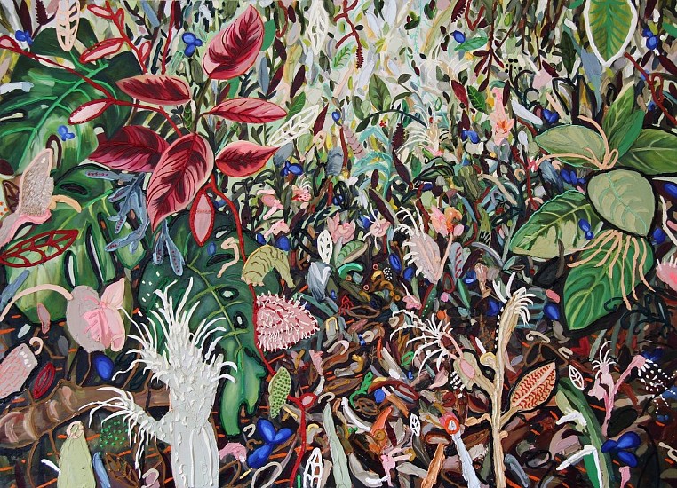 LEE-ANN HEATH, MORNING GARDEN SURPRISE
2021, OIL ON CANVAS