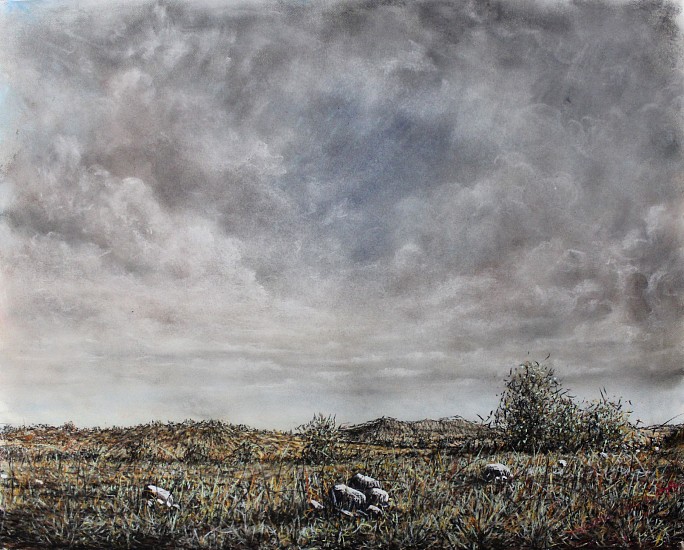 JAN TSHIKHUTHULA, MUDAVHINI II
2021, SOFT PASTEL ON PAPER