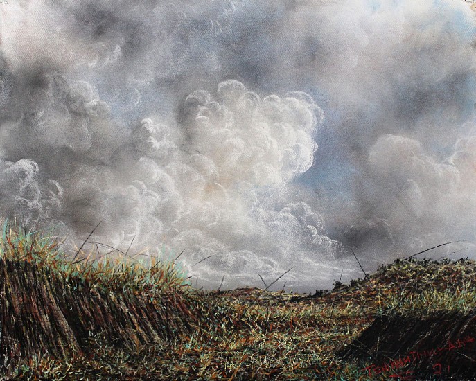 JAN TSHIKHUTHULA, PIKININI
2021, SOFT PASTEL ON PAPER