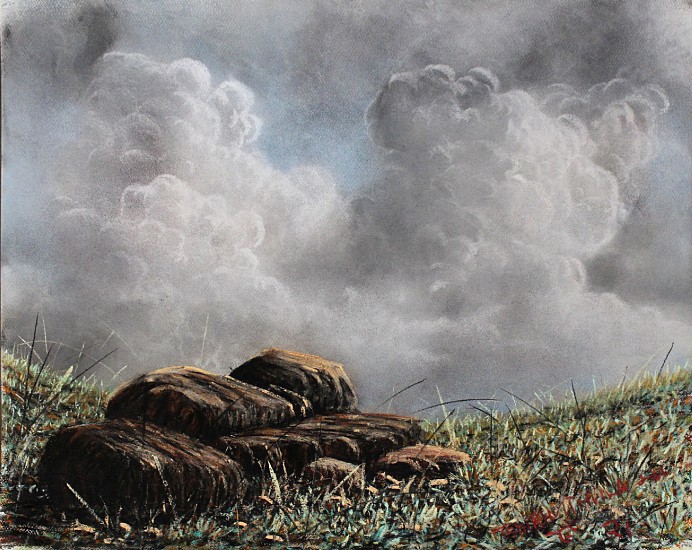 JAN TSHIKHUTHULA, TOMBO LA VHALISA II
2021, SOFT PASTEL ON PAPER