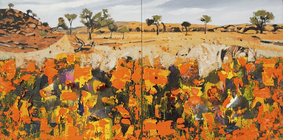 JACO ROUX, MAPUNGUBWE DIPTYCH I
2021, OIL ON CANVAS