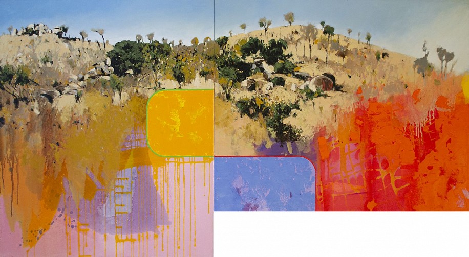 JACO ROUX, KNP DIPTYCH I
2021, OIL ON CANVAS