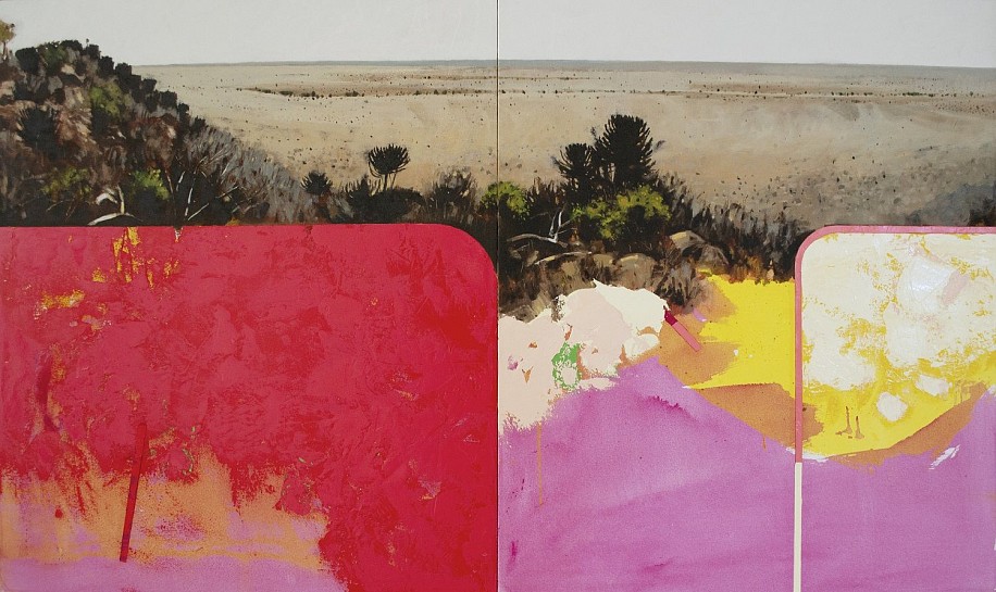 JACO ROUX, KNP DIPTYCH II
2021, OIL ON CANVAS
