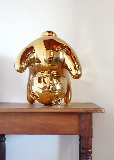 FERDI B. DICK, PANDARAMA
2021, STAINLESS STEEL WITH GOLD FINISH