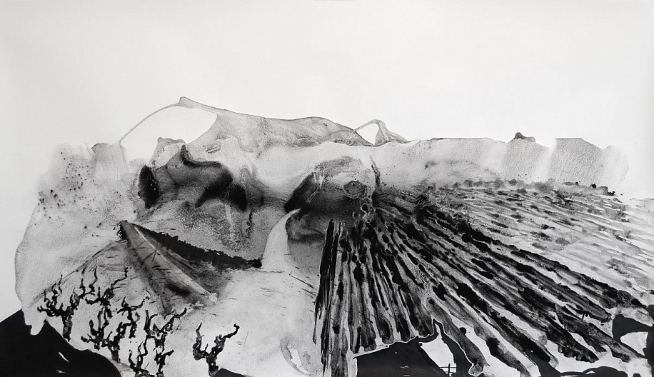 SETLAMORAGO MASHILO, MIGRATION ALONG ANCIENT LAND CONNECTIONS
2021, CHARCOAL AND INK ON FABRIANO PAPER