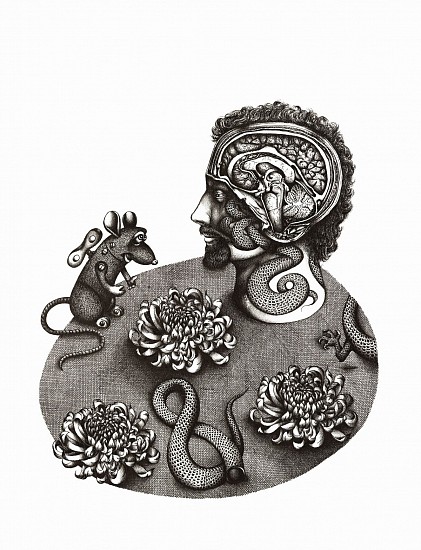 CERAMIC MATTERS, WINDING TOY
ARCHIVAL PIGMENT INK ON 100% COTTON PAPER
