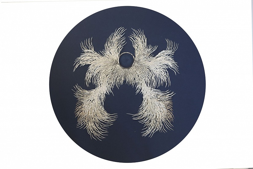 BARBARA WILDENBOER, AFTER MANDELBROT I
2022, HANDCUT PAPER SCULPTURE ON ARCHIVAL BOARD