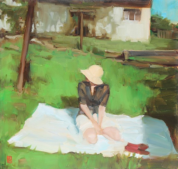 SASHA HARTSLIEF, SUMMER
2019, OIL ON CANVAS