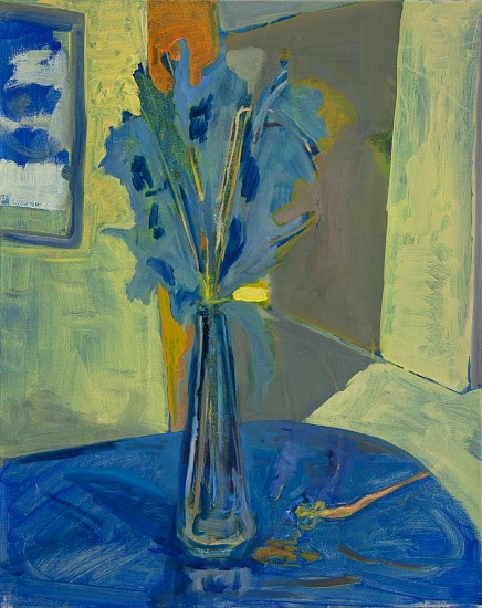 SWAIN HOOGERVORST, BLUE (IRISES)
2022, OIL ON CANVAS