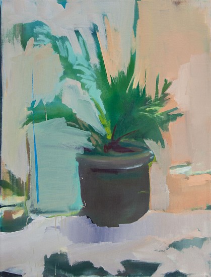 SWAIN HOOGERVORST, POT PLANT (IN FRONT OF THE OLD STUDIO)
2022, OIL ON CANVAS