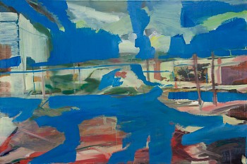 hoogervorst time is a long thin hand 2022 oil on canvas 100 x 150cm