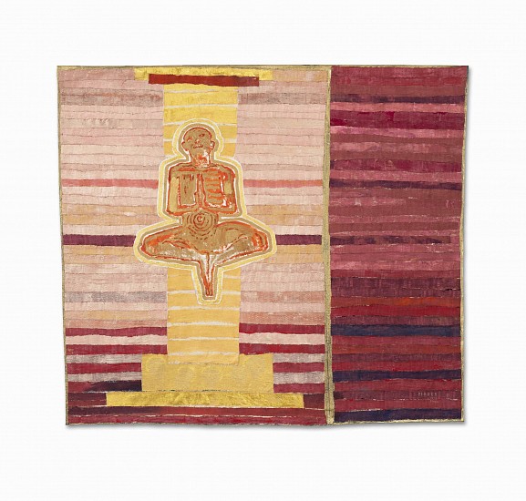 GUY FERRER, STUPA
2022, ACRYLIC & COLLAGE ON COTTON