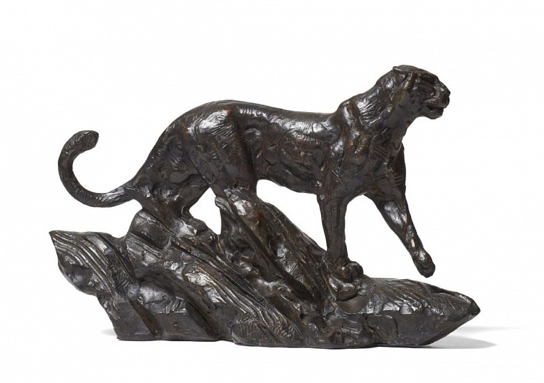 DYLAN LEWIS, S453 WALKING LEOPARD V MAQUETTE
2023, BRONZE