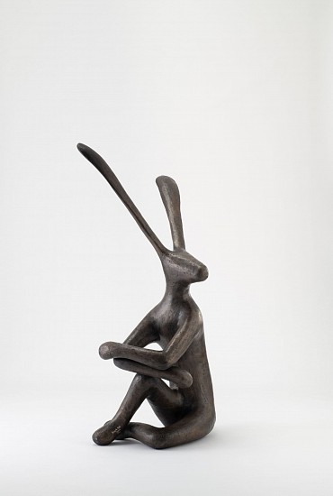 GUY DU TOIT, FOLDED ARMS ON KNEE
BRONZE