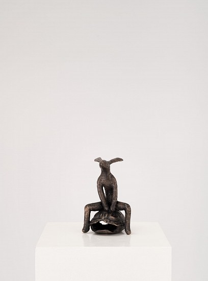 GUY DU TOIT, RESTING HARE (ON A TORTOISE SHELL)
2023, BRONZE - UNIQUE