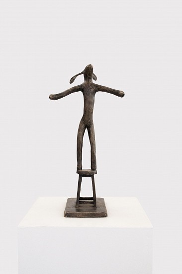 GUY DU TOIT, HARE STANDING ON A STOOL
2023, BRONZE - UNIQUE