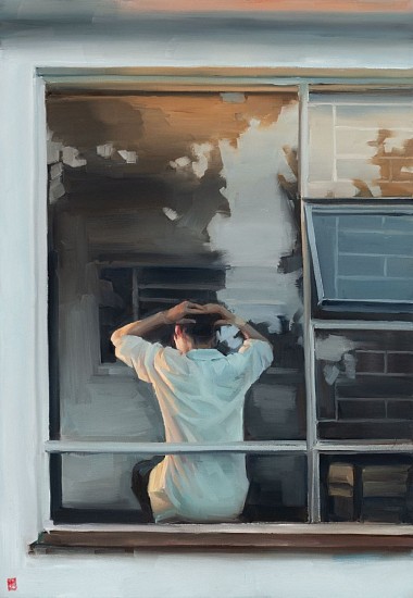 SASHA HARTSLIEF, AMBER
2023, OIL ON CANVAS