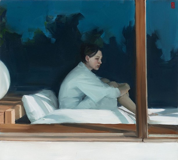 SASHA HARTSLIEF, DAY BED
2023, OIL ON CANVAS