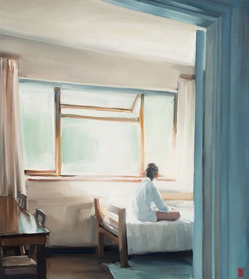 SASHA HARTSLIEF, BRIGHT ROOM
2023, OIL ON CANVAS