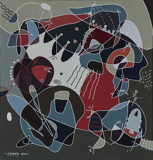 ROBERT SLINGSBY
2020, OIL ON BOARD