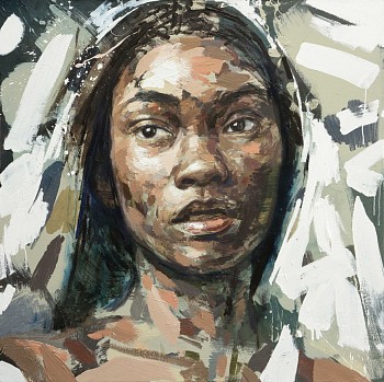 solidify 2024 oil on linen 100x100cm