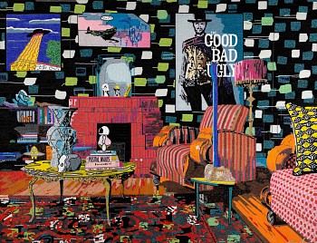 Theres nothing I'm afraid of, glass beads, 120x150cm, R285000.00 UPDATED