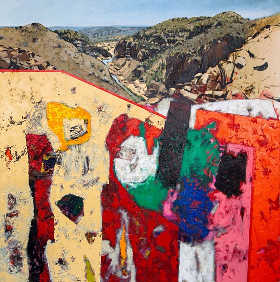 JACO ROUX, MAKUYA PARK - GOD'S VIEWPOINT
OIL ON CANVAS