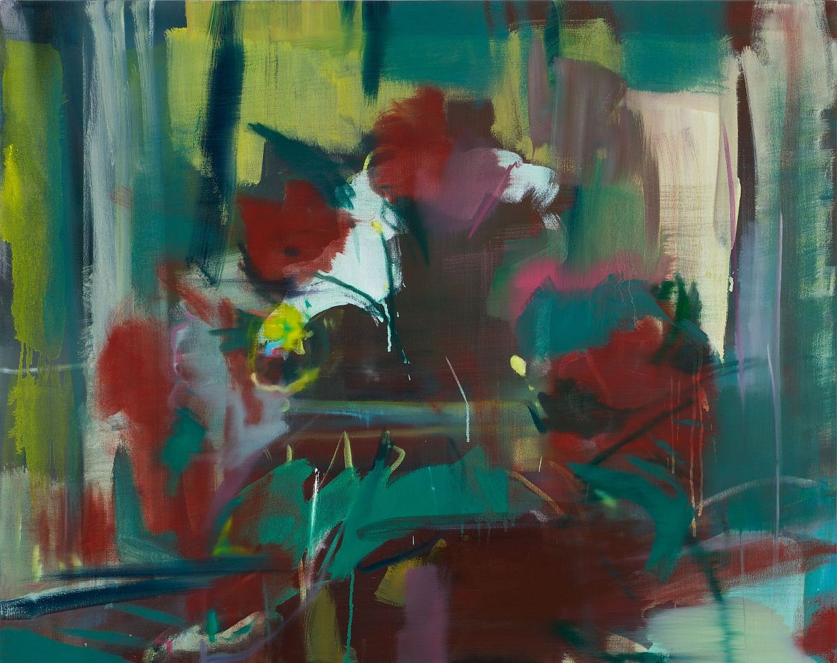Hoogervorst, Flowers in the Window I, 2024, Oil on Canvas, 120 x 100cm cropped website