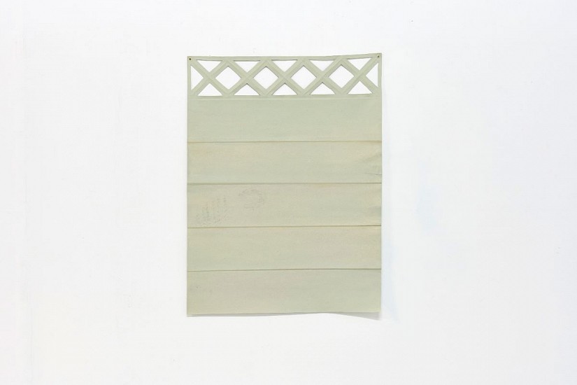 GUY SIMPSON, FOLD
ACRYLIC AND WALL PAINT ON CANVAS