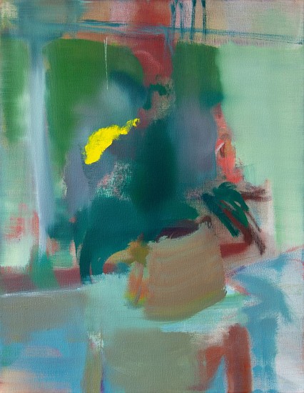 SWAIN HOOGERVORST, FLOWERS IN THE WINDOW
OIL ON CANVAS
