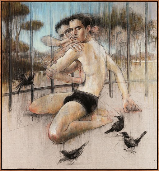 ANDRE SERFONTEIN, ILLUSIONS OF FREEDOM
MIXED MEDIA ON CANVAS