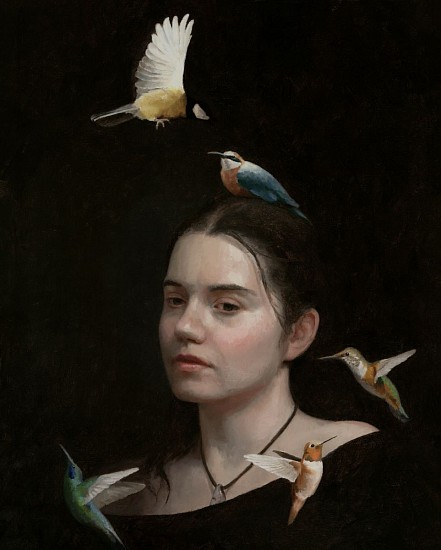 JAY LATTER, THE GATHERING
OIL ON LINEN