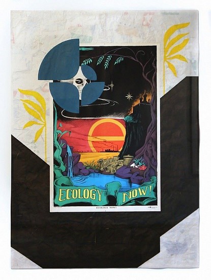 MICHAEL MACGARRY, 1972
GALLERY ARTIST, SALVAGED CEMENT PACKET PAPER & COTTON
