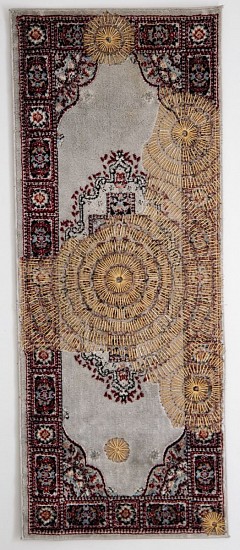 WARREN MAROON, CAUGHT
RUG AND MATCHSTICKS