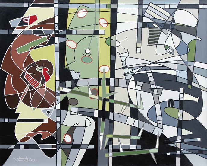 ROBERT SLINGSBY, OFF THE BEATEN TRACK
OIL ON LINEN