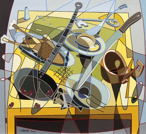 ROBERT SLINGSBY, ZAMA ZAMA
OIL ON LINEN
